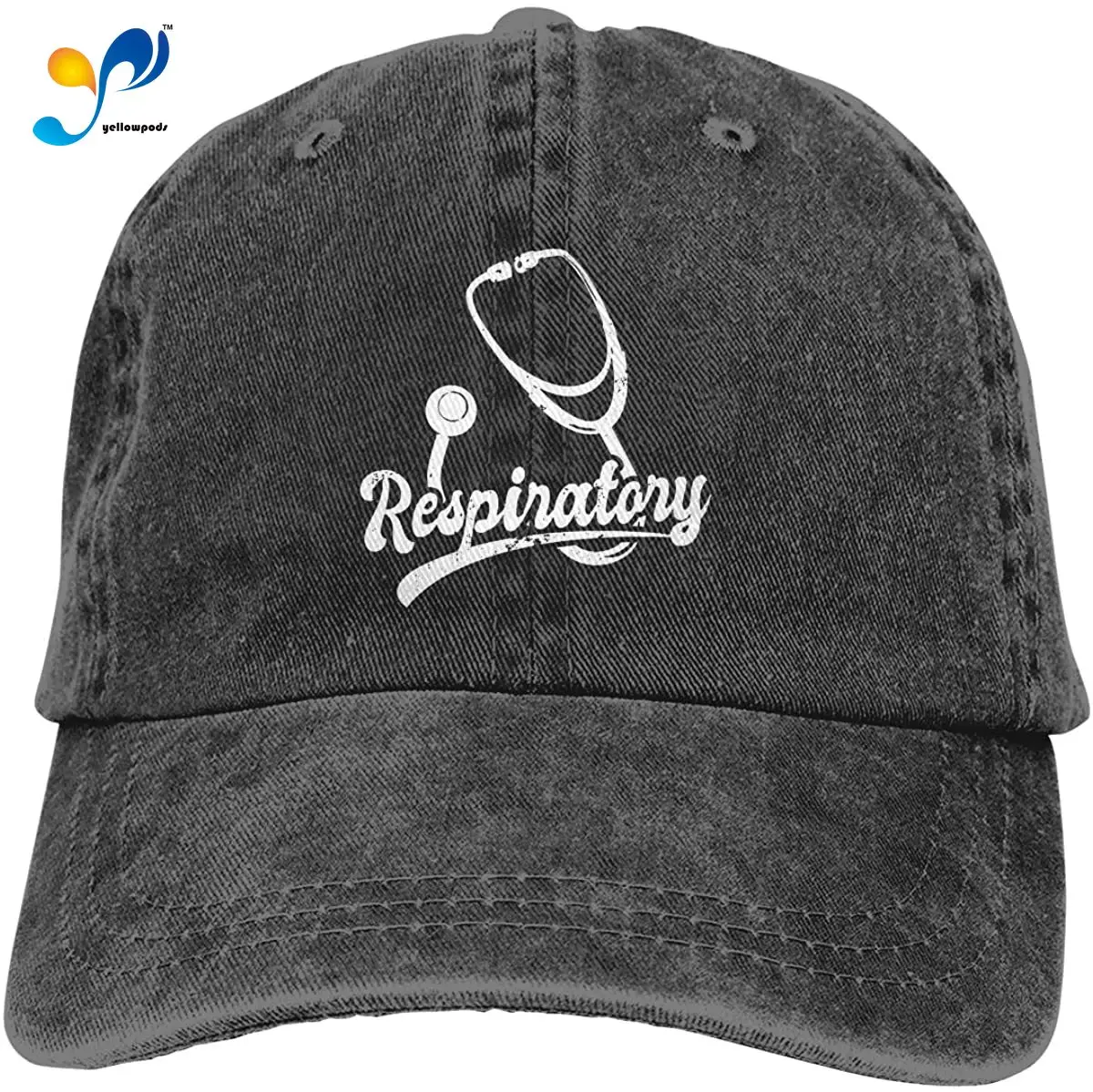 

Respiratory Therapist Stethoscope Unisex Soft Casquette Cap Fashion Hat Vintage Adjustable Baseball Caps