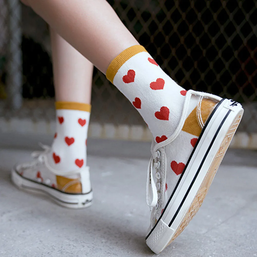 Женские носки новинка 2019 Зимние Модные женские в стиле Харадзюку милые модные