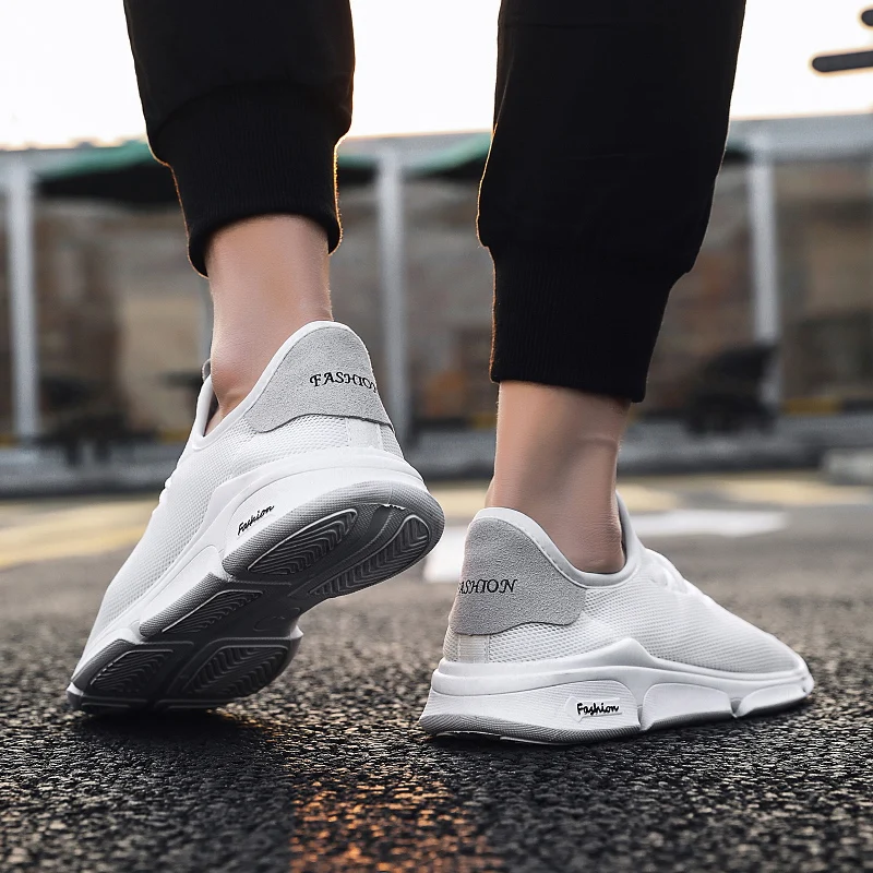 Brand New Running Shoes Men Mesh Breathable Wear-resistant Hot Trainer Sport Male Sneakers | Спорт и развлечения