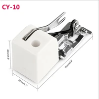 cy 10 household sewing machine parts side cutter overlock presser foot press feet for all low shank singer