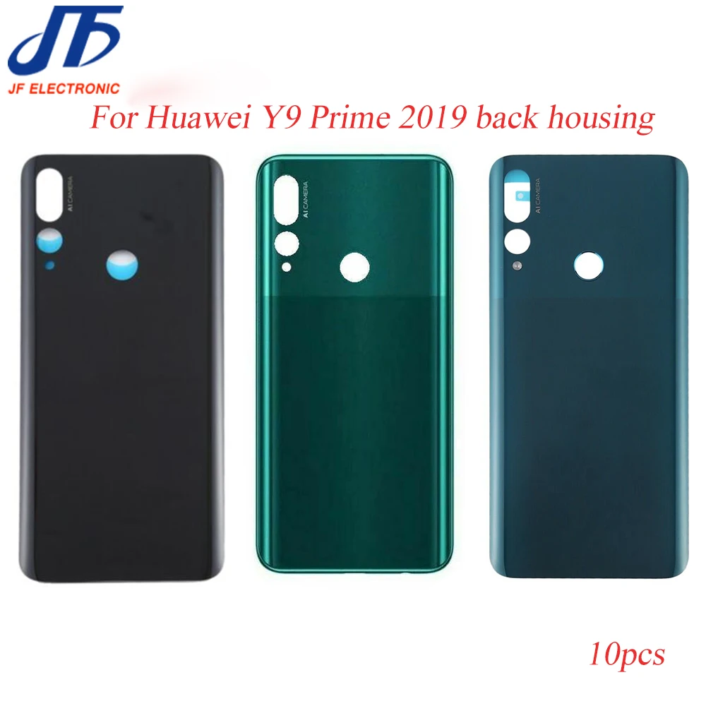 Задняя Крышка аккумуляторной батареи 10 шт. Сменный Чехол для Huawei Y9 Prime 2019 задняя