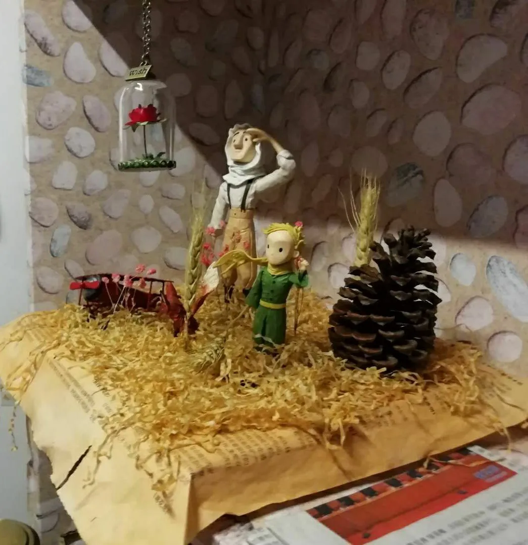 Маленький принц фигурка Маленького принца, фигурки аниме, подарок на День святого Валентина для девочек, детские игрушки, украшение торта для детей, подарки на день рождения
