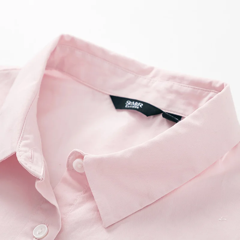 SEMIR хлопковая блуза с длинным рукавом для женщин 2020 Весенняя Новинка простой
