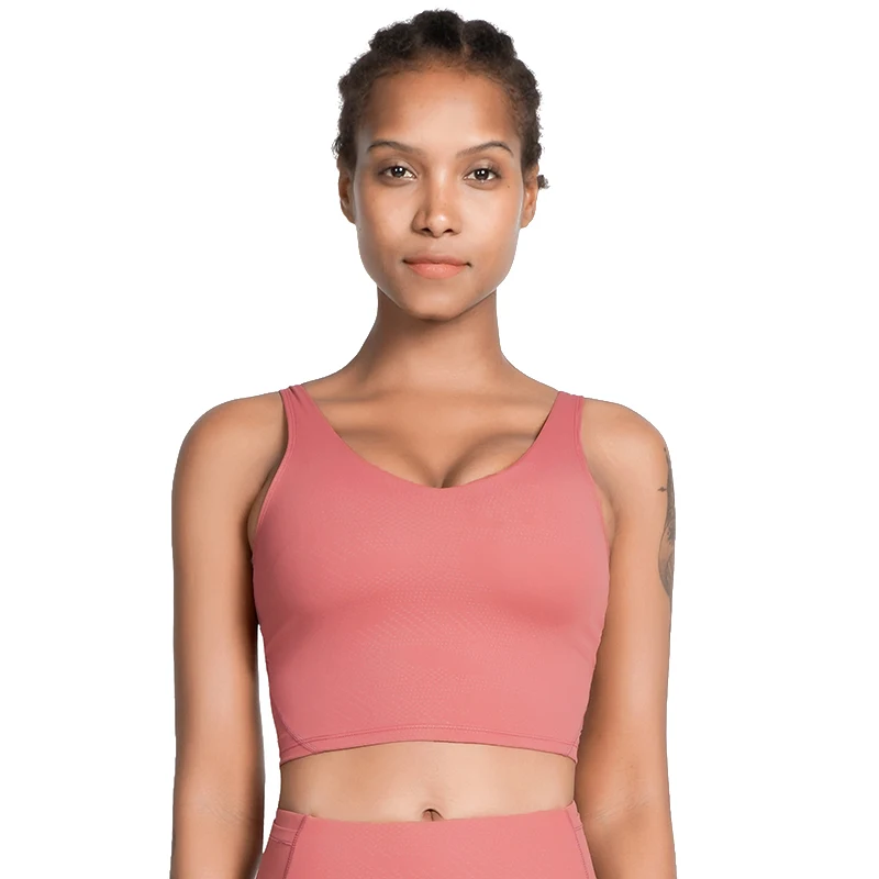 

ygspts Yoga Bra U-Shape Yoga Vest Double-Sided Grinding Running Fitness Women Sports Bra
