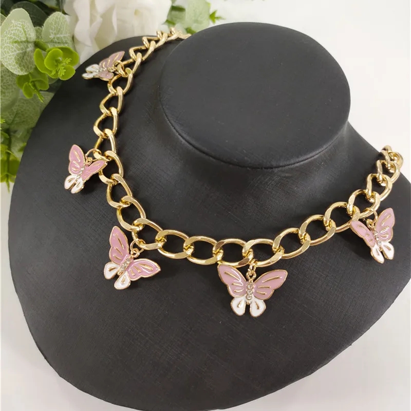 Женское короткое ожерелье в готическом стиле богемное Золотое колье-чокер с