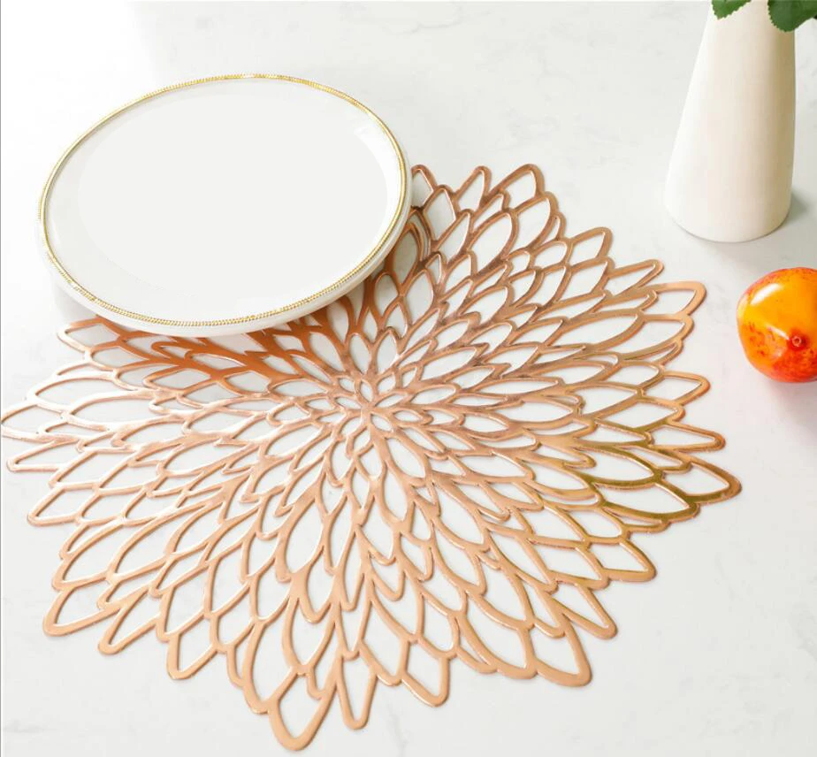 Новинка 2021 лидер продаж полые изоляционные подставки из ПВХ коврики для столовых