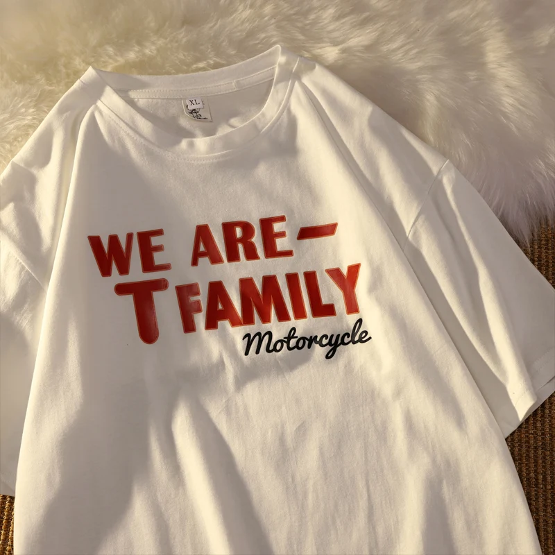 

Модная брендовая хлопковая Футболка Kong с коротким рукавом, женская летняя свободная шикарная футболка в стиле Харадзюку в Корейском стиле ...