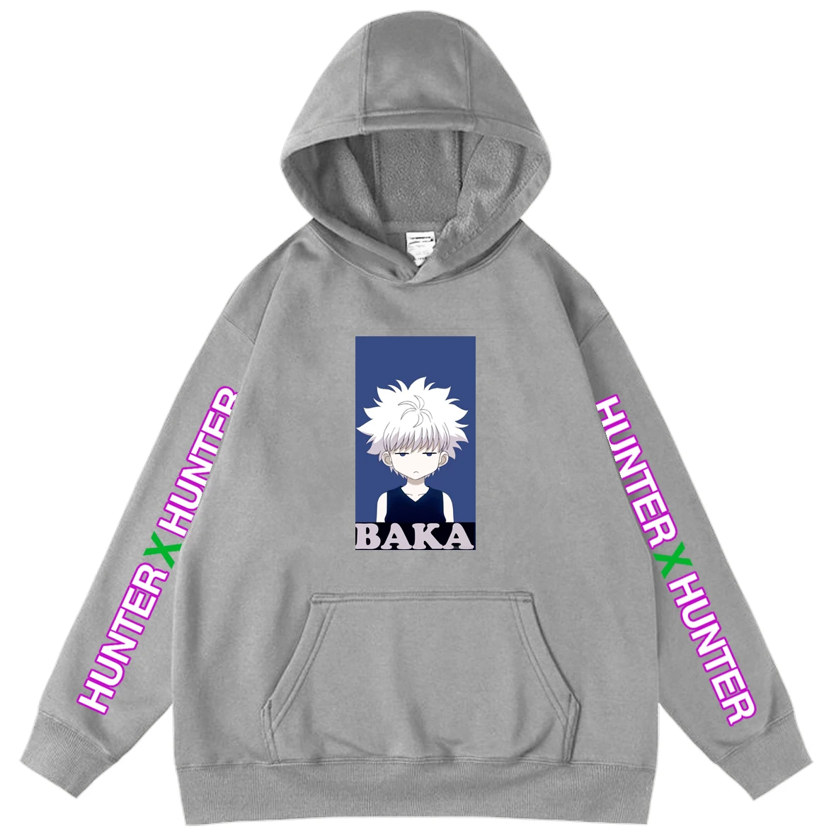 

HUNTERXHUNTER Men's Hoodies Killua Cool Boys Long Sleeve Pullover Tops Autumn Hot Sale Male Casual Oversized Hooded Sweatshirts