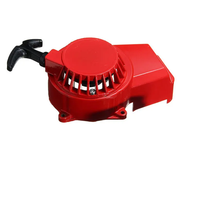 

2 Stroke Engine Pull Starter Flywheel Alloy Mini Motorbike Start Part 2 Stroke Engine Kart Dirt For 47cc 49cc Engine Scooter