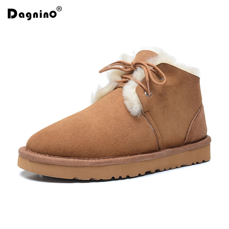 2019 г. Новый Зимний натуральный мех женские зимние сапоги из натуральной овечьей