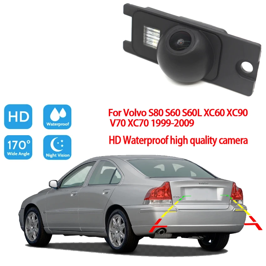 Car Rear View Camera For Volvo S80 S60 S60L XC60 XC90 V70 XC70 1999-2009 Car Back Up Reverse Parking Camera CCD HD Night Vision Car Rear View Camera For Volvo S80 S60 S60L XC60 XC90 V70 XC70 1999-2009 Car Back Up Reverse Parking Camera CCD HD Night Vision