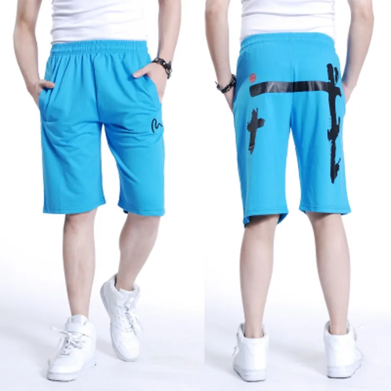 

Free shipping summer Plus size men's hiphop cotton shorts men hip hop Chinese style short man print trousers shorts man 6xl 7xl