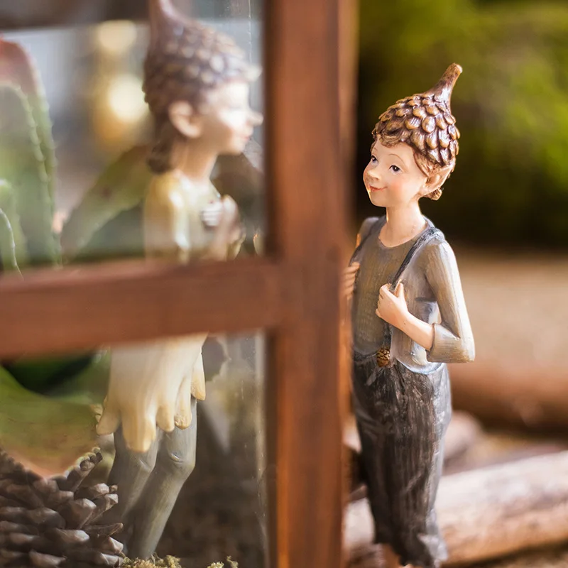 Рождественское украшение леса ручная роспись резиновые украшения серия подарки