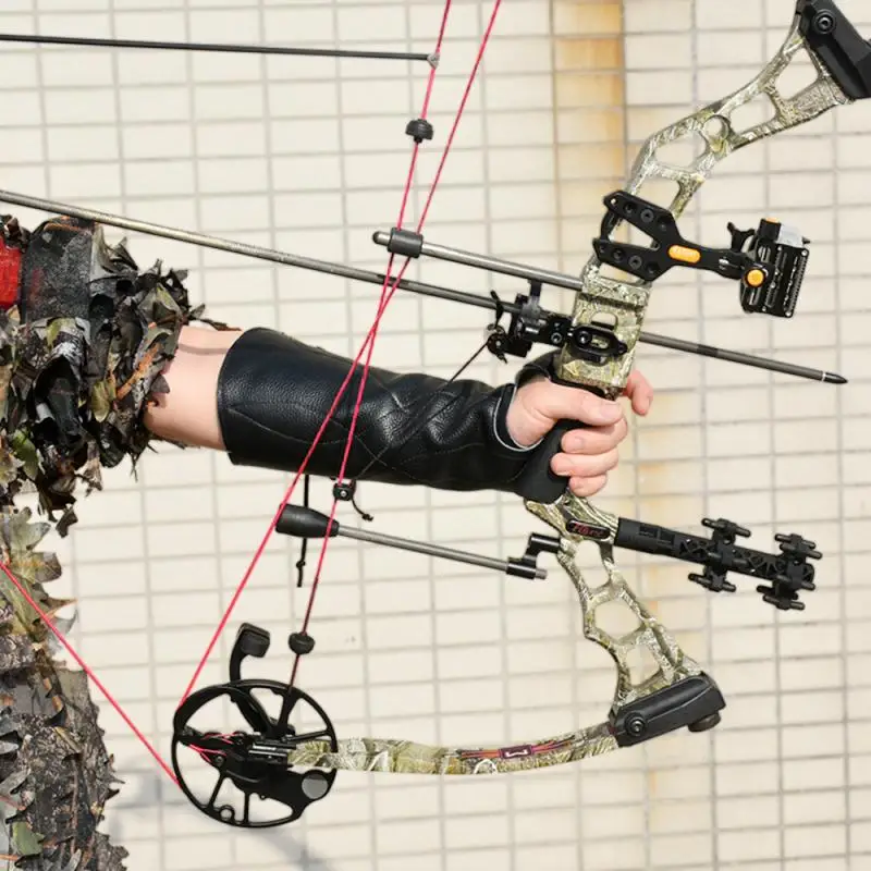 

Creative Robin Hood Archery Cowhide Armguard Adjustable Bow Arrow Hunting Shooting Training Accessories Protector ZG