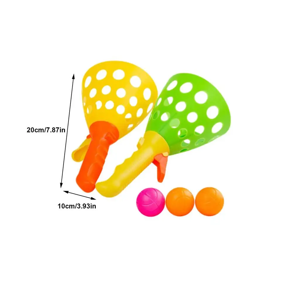 

Garden Outdoor Throwing Sports Game Toy Launch Throw Catch Ball Set Parent-Child Interactive Toys Game For Kids Children
