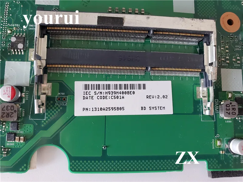 yourui для fujitsu lifebook ah544 ah53 материнская плат