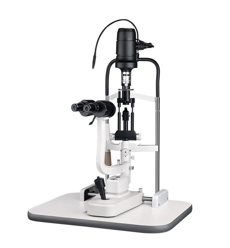 

Микроскоп с щелевой лампой, цена на офтальмологический глазный экзамен с 2 увеличениями, высокоточный окуляр 0-14 мм