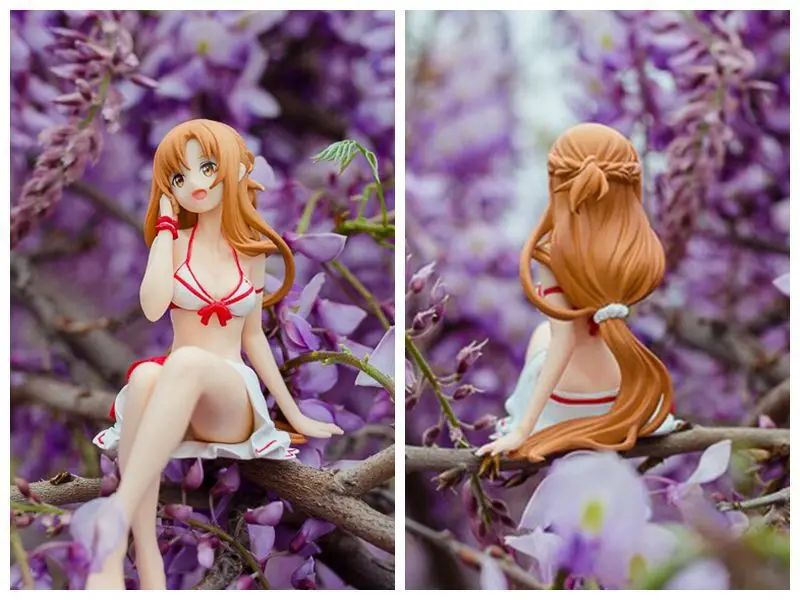 

Anime Sword Art Online Yuuki Asuna Noodle Stopper Sexy Girls PVC Action Figure Collectible Model Lovely Toy