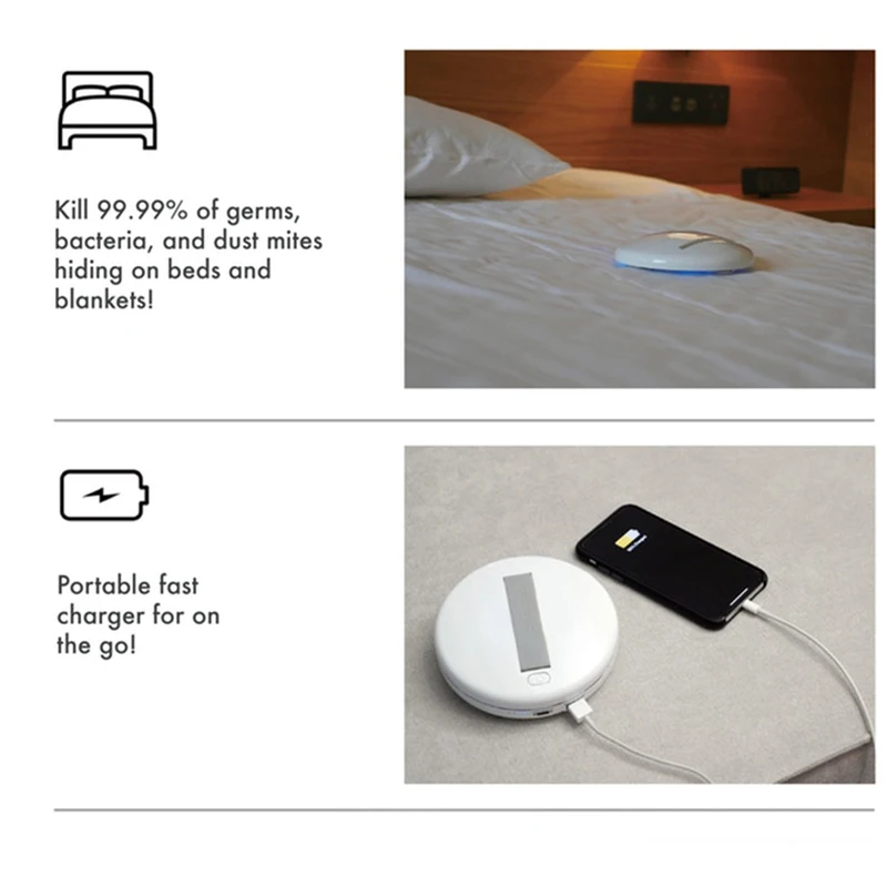 Оригинальный робот для уничтожения бактерий CleanseBot первый в мире дома и