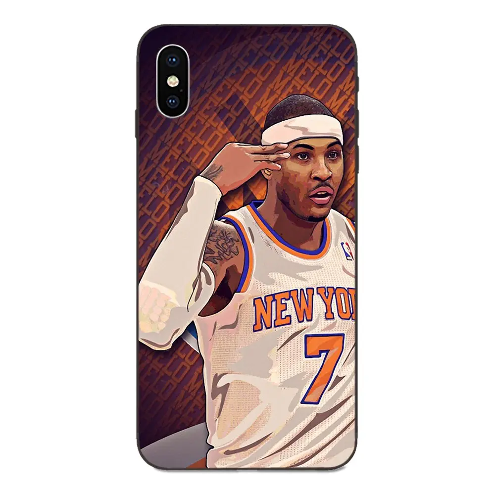 ТПУ Модный чехол с принтом &quotчехол Кармело Энтони Melo 7 для Galaxy A3 A5 A6 A6s A7 A8 A9 A10 A20E A30