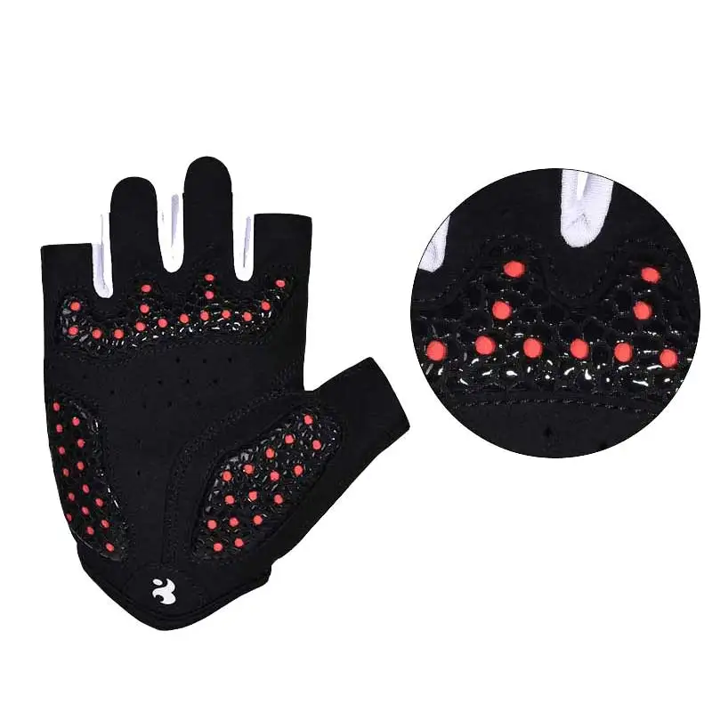 Перчатки для велоспорта с полупальцами Boodun товары фитнеса тактические