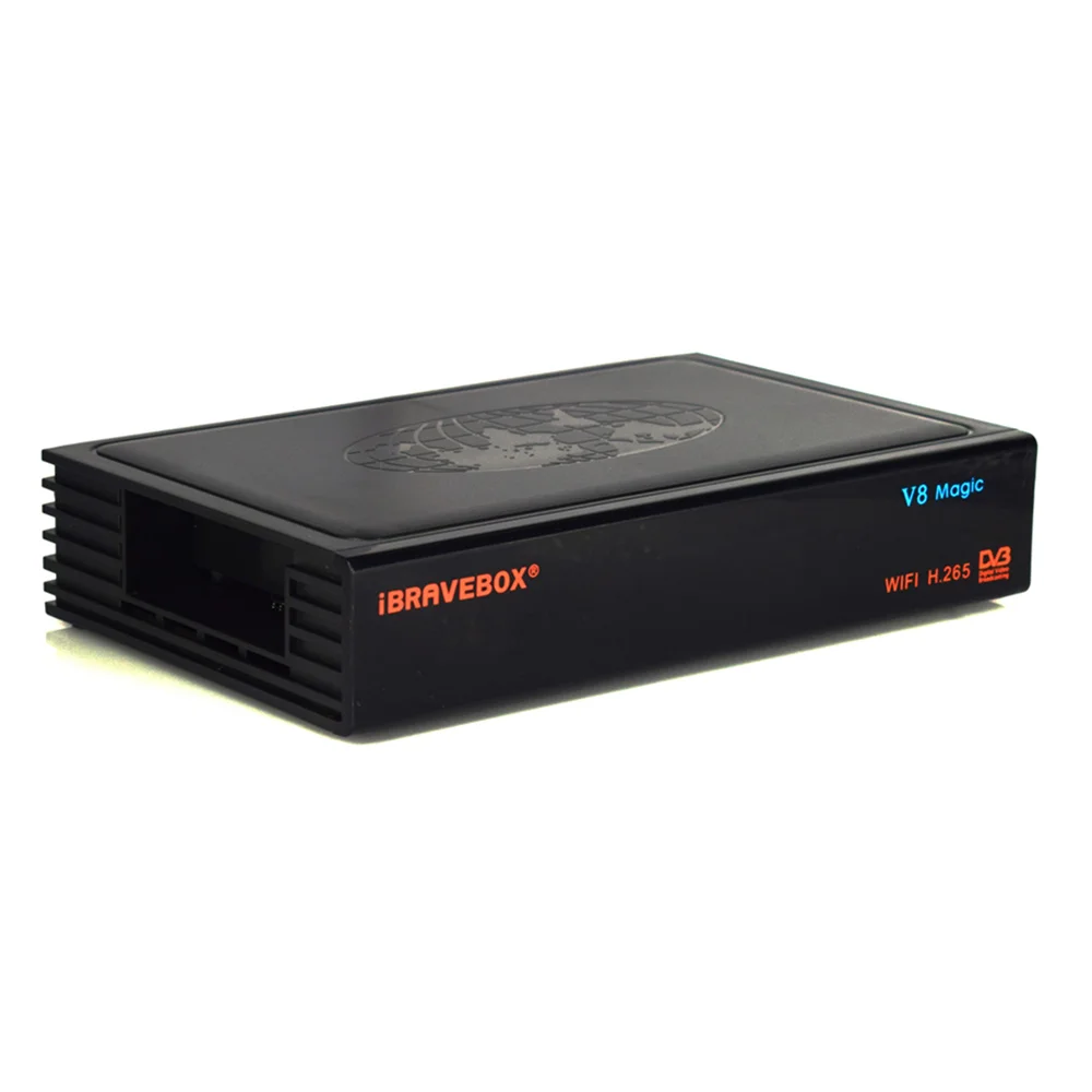 Приемник iBRAVEBOX V8 Magic для спутникового телевидения DVB-S2/S 1080P HD H.265 встроенный WIFI