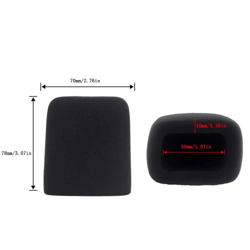 2 шт. насадка-губка для микрофона крышка лобового стекла микрофон Lewitt LCT 240 249 449 450