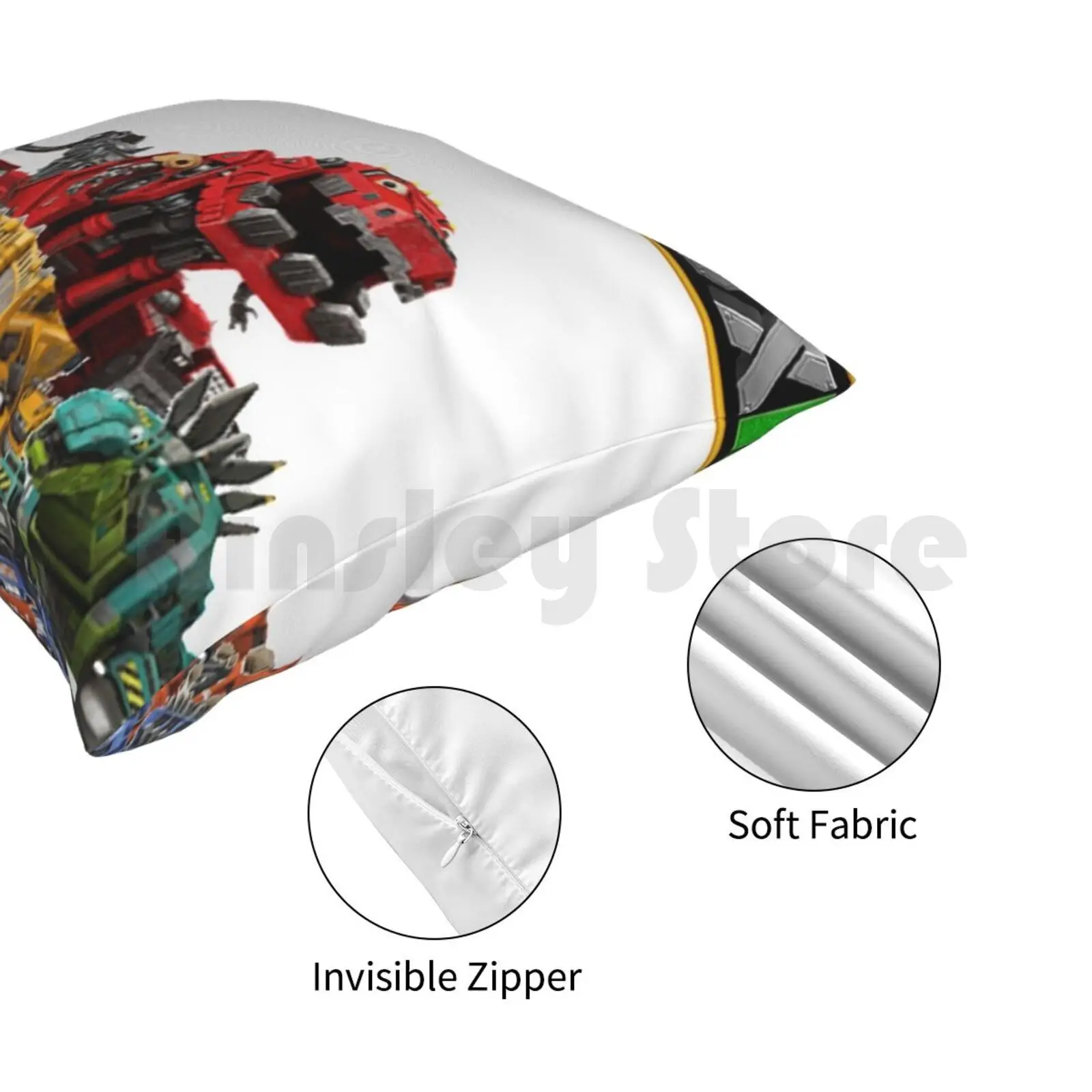 Dinotrux Мультяшные Детские подушки для фотографирования домашняя мягкая диванная