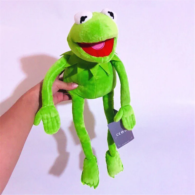 Бесплатная доставка 1 шт./лот 45 см плюшевая лягушка замороженная кукла подарок