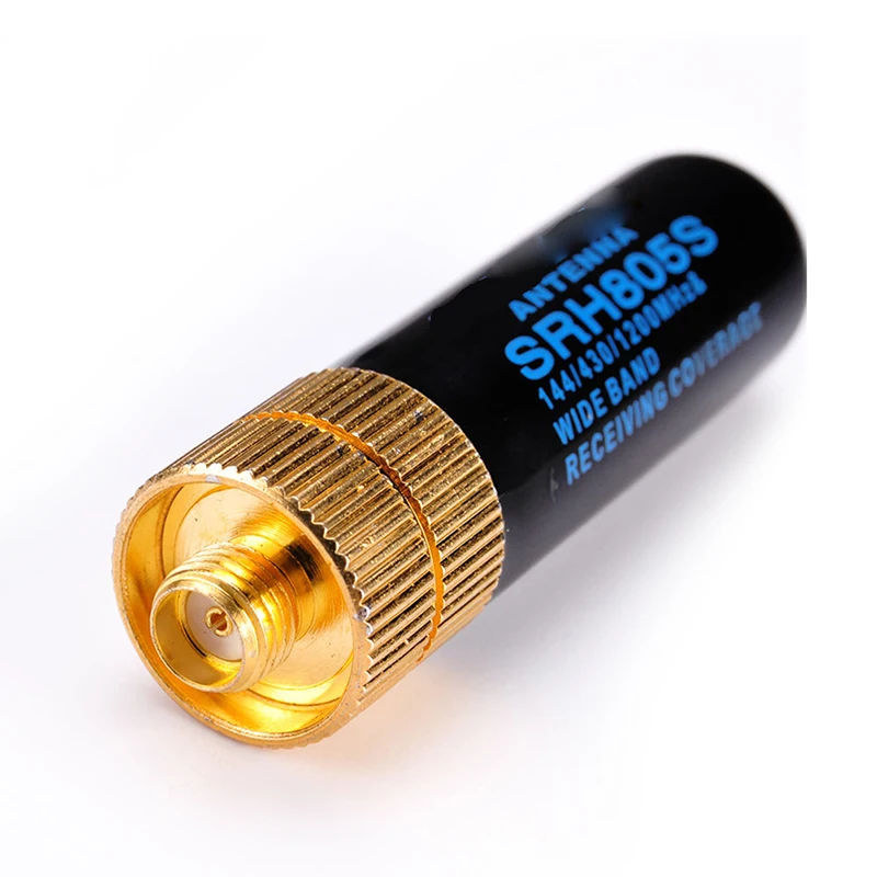 1 шт. Алмазная SRH805S SMA F Женская двухдиапазонная антенна Baofeng GT 3 UV 5R BF 888s радио FS SH 3C