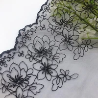 gauze embroidery lace water soluble small flower lace accessories pink lace curtain skirt accessories lace fabric