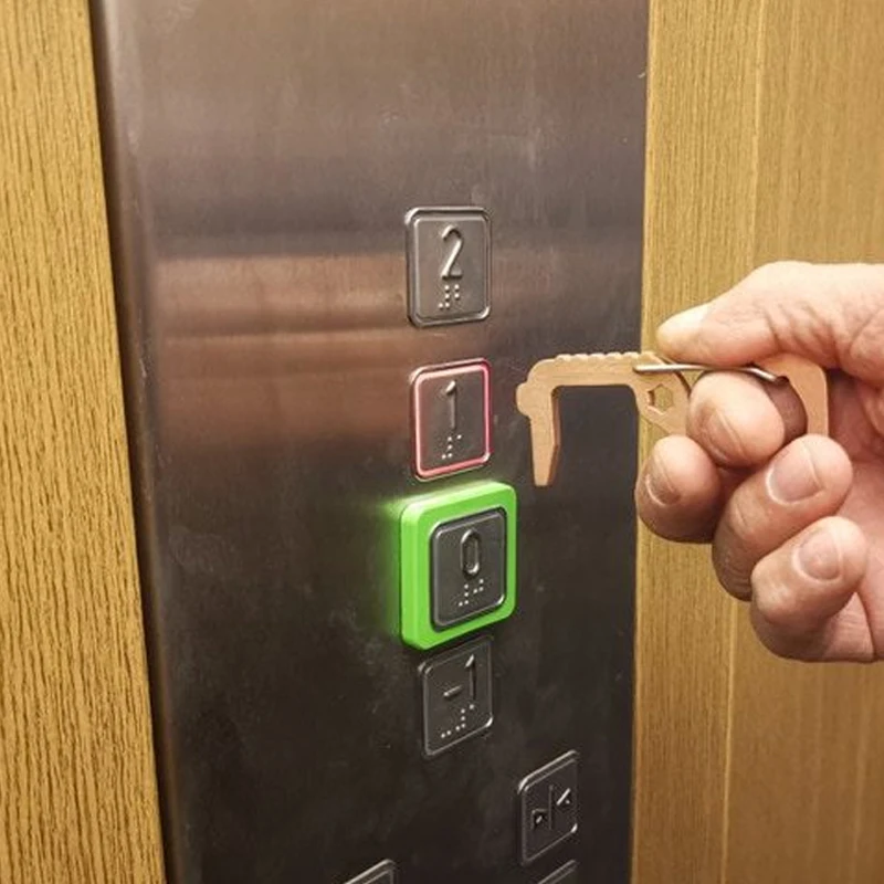 Автоматический Ручной бесконтактный дверной Открыватель и стилус брелок