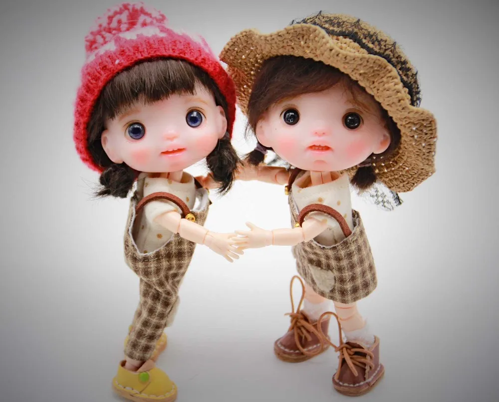 OB11 кукла ручной работы на заказ 1/8 BJD куклы OB голова и Обнаженная кукла Полимерная глина