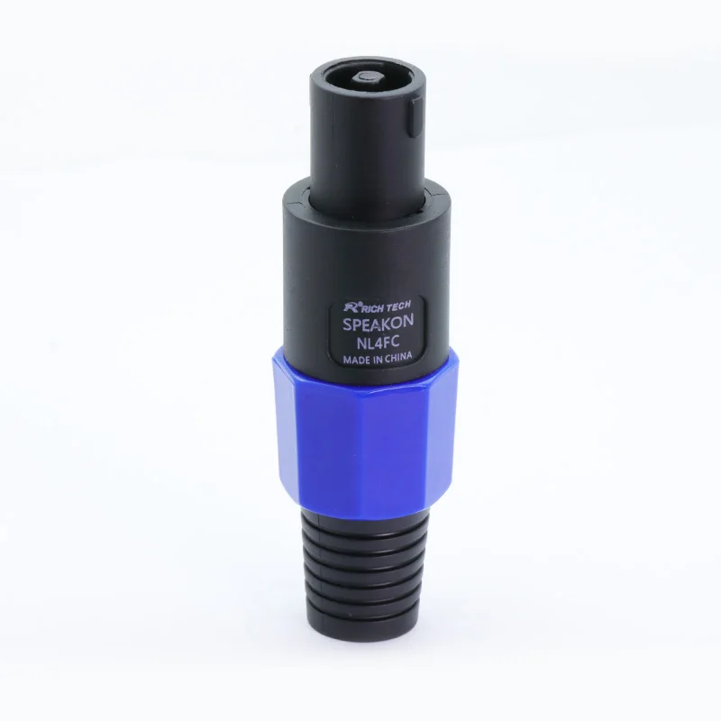 100 шт./лот 4 шпильки Разъем speakON Профессиональный 4 полюса Мужской Мощность con разъем питания провода разъем