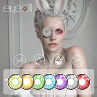 1pair2pcs color contact lenses for eyes anime cosplay colored lenses red green multicolored lenses contact lens beauty makeup