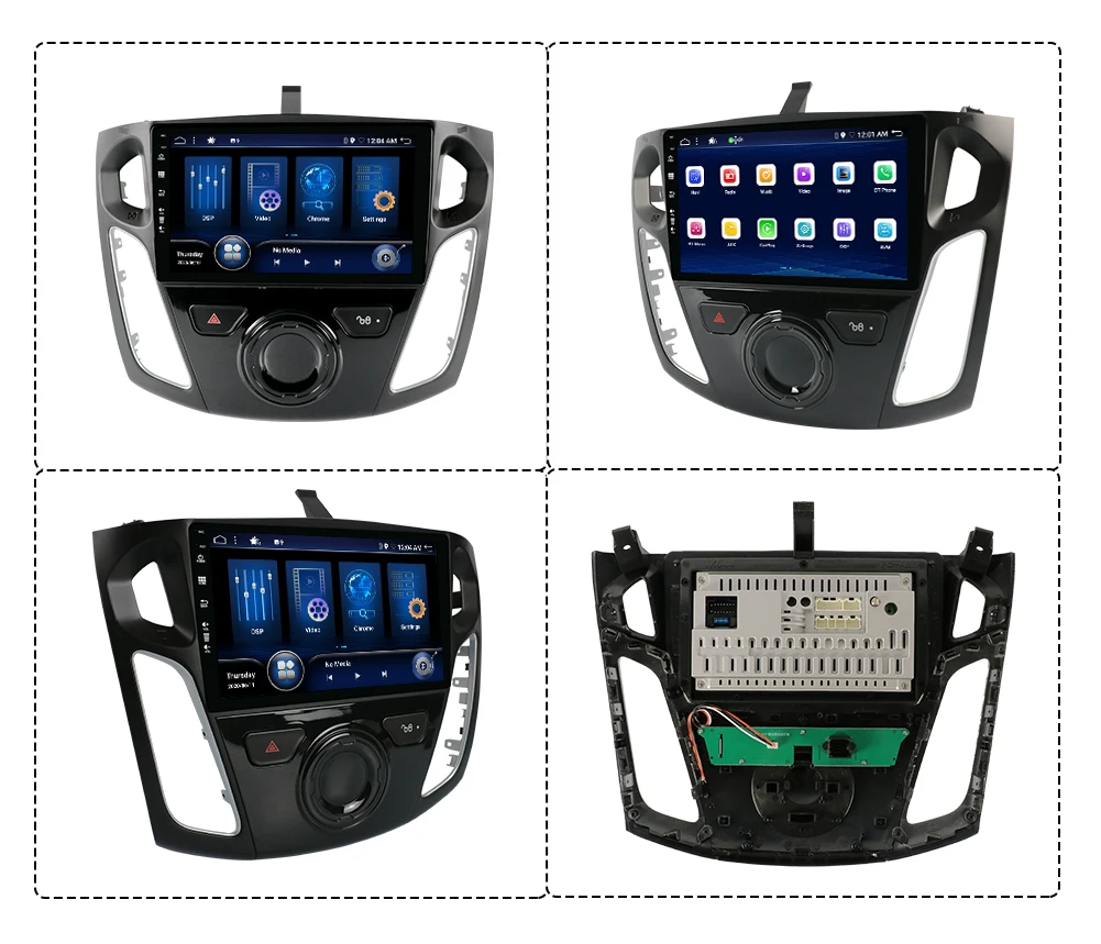 Автомагнитола Bosion на Android 10 мультимедийный видеоплеер для Ford Focus 3 Mk 2011-2019 с