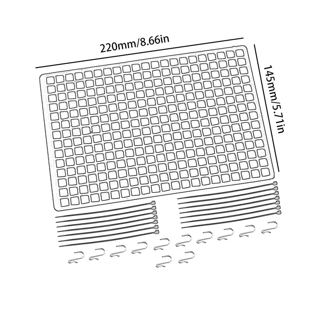 Окно багажная сетка чистая Резина RC автомобилей Обновление Запчасти аксессуары