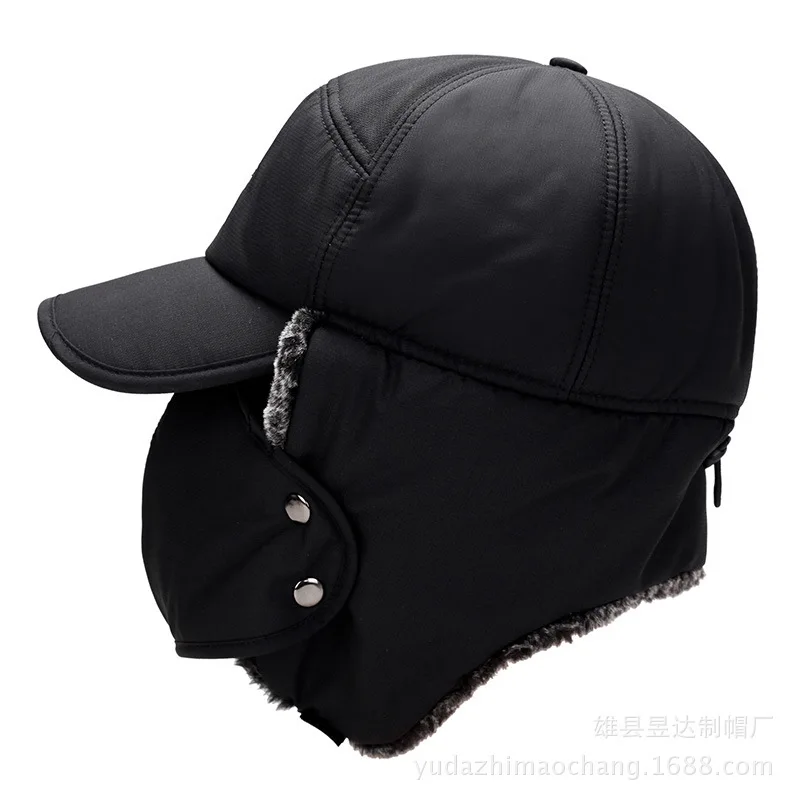 Зимняя меховая теплая ветрозащитная шапка для мужчин и женщин шапка-бомбер Lei Feng
