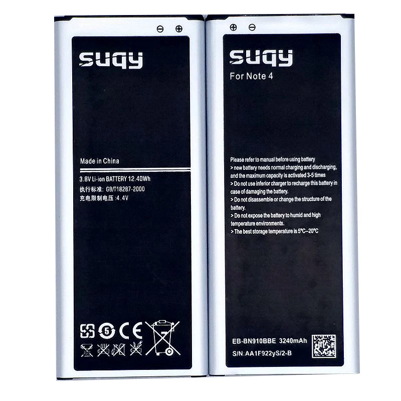 

Аккумуляторная батарея для телефона Samsung Galaxy Note 4 NOTE4 SM-N910G N910V N910X N910P N910C N910K N910FQ