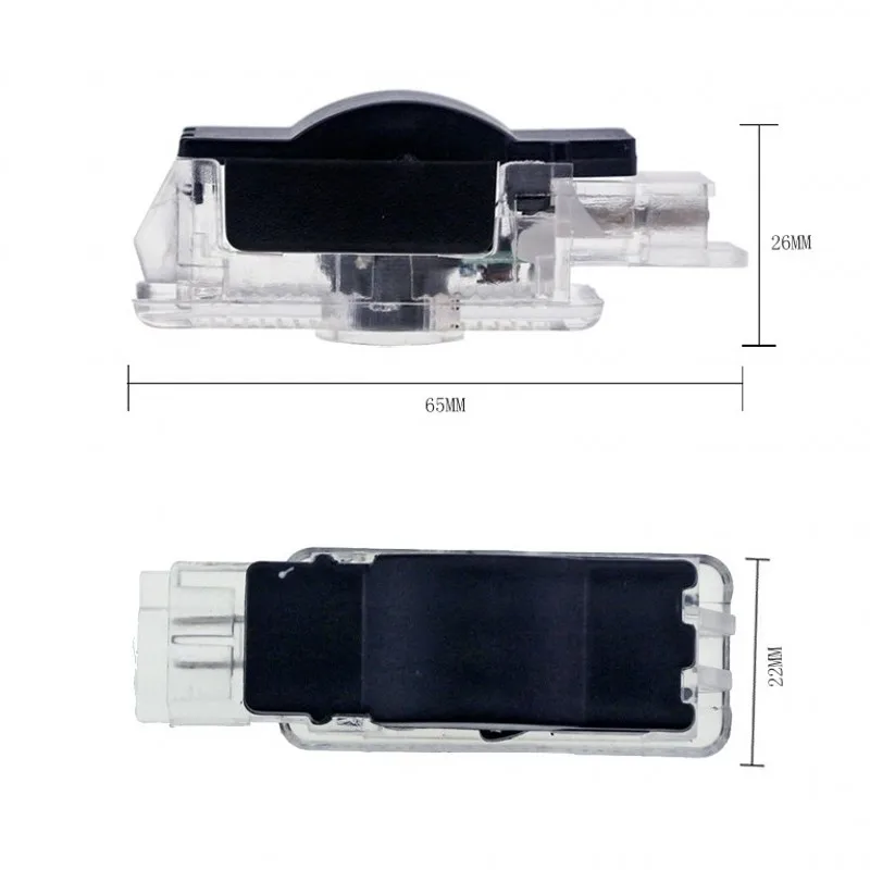 2 шт. светодиодный логотип автомобиля вежливость двери лампа для Mercedes Benz C CLK SLK SLR