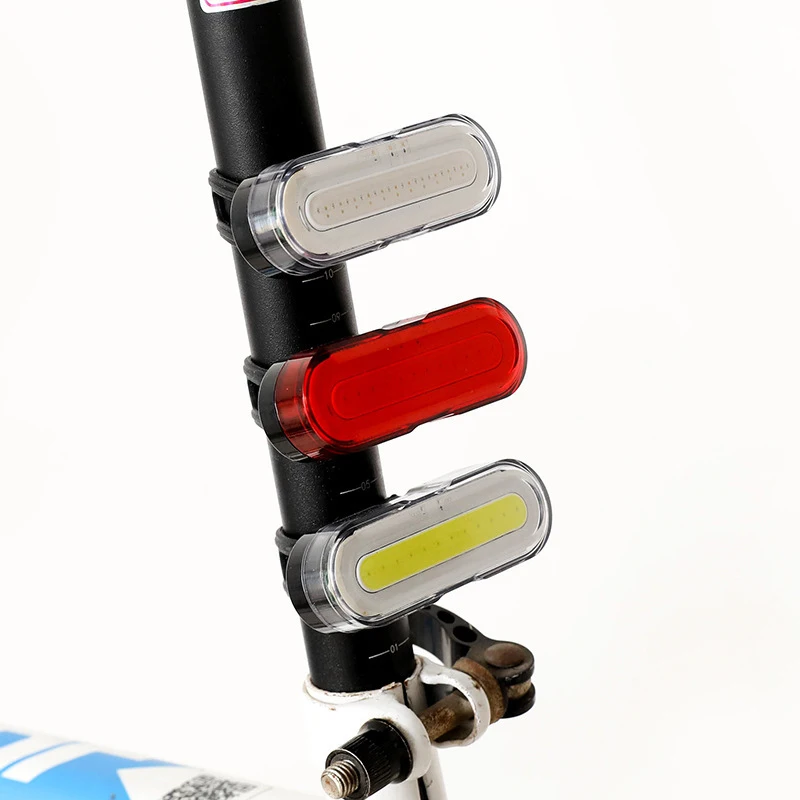 

Bicycle Tail Light USB Charging Safety Light Warning Tail Light Cycling Equipment Mountain Night Riding Tail Light
