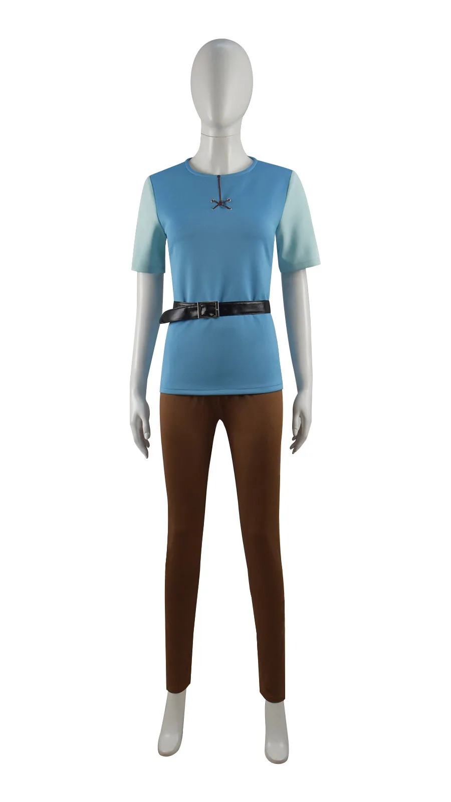 

Women Costume Cosplay Full Set + T-shirt + Trousers + Belt