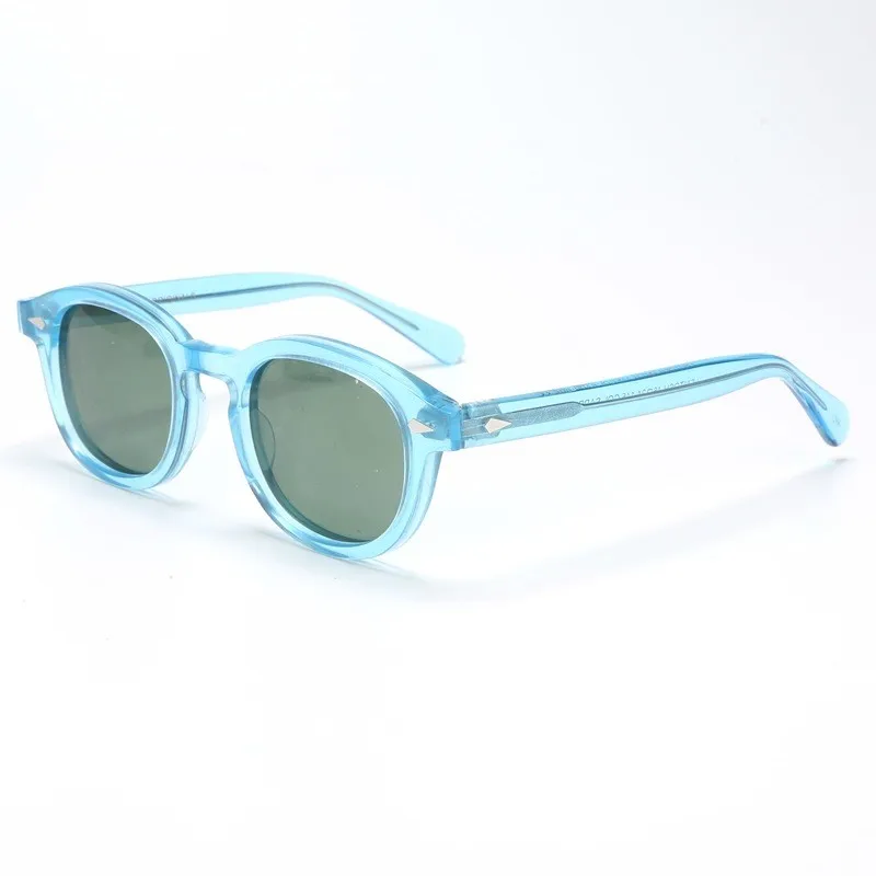

Johnny Depp Optical Glasses Frame Polarized Sunglasses Men Women Handmade Acetate Sun Glasses Luxury Brand Quality Sunglasses