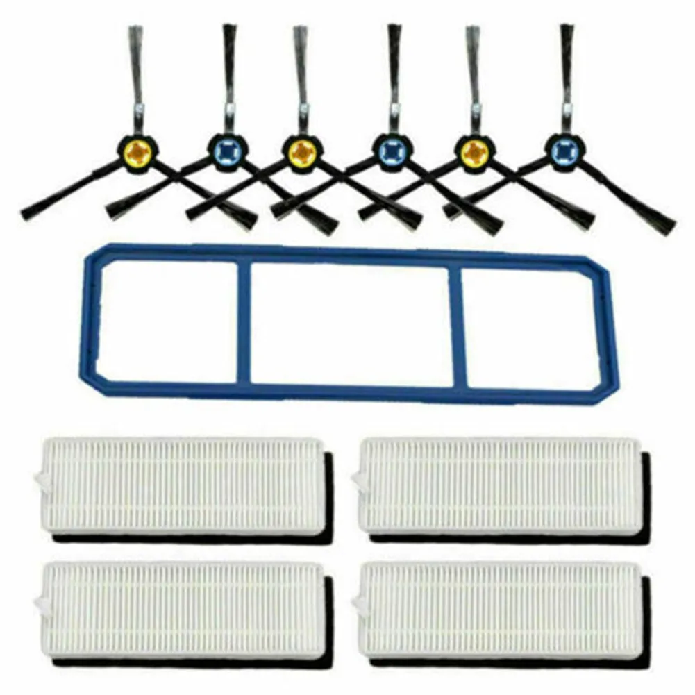 

Side Brush Primary Filter Screen Sponges For ILIFE A7 A9s Robot Vacuum Cleaner Filters Corner Brushes Sweeper Cleaning Tool Part