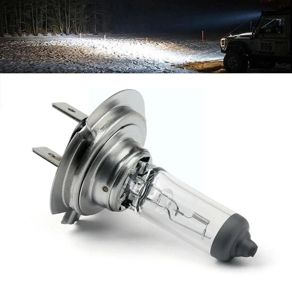 

(Sold one one) Car Bulb H7 12V 55w Quartz Halogen Lamp Exterior Headlight Headlight Car Accessories F9Z4