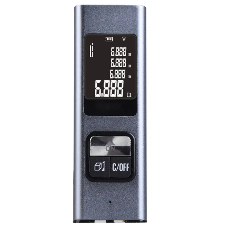 

Portable Rechargeable Laser Rangefinder 40M Laser Distance Meter Range Finder
