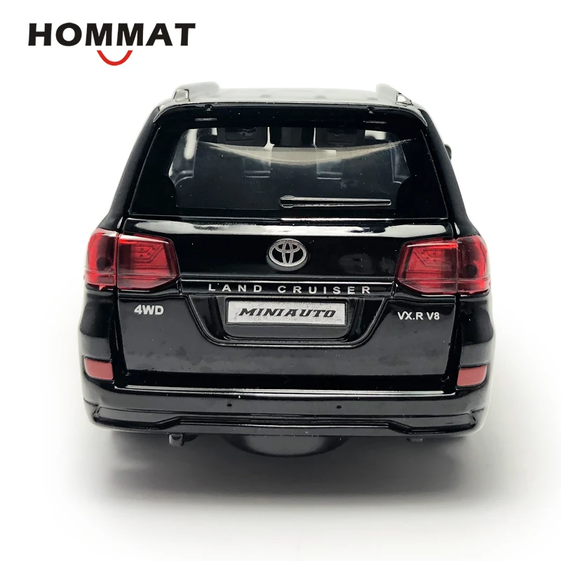 Модель автомобиля HOMMAT 1:32 Toyota Land Cruiser SUV из металлического сплава игрушечная