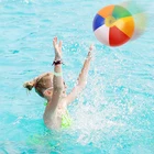 12-дюймовый летний надувной цветной шар из ПВХ с герметичной воздушной насадкой, шар для морского пляжа, животного, бассейн, уличная игрушка