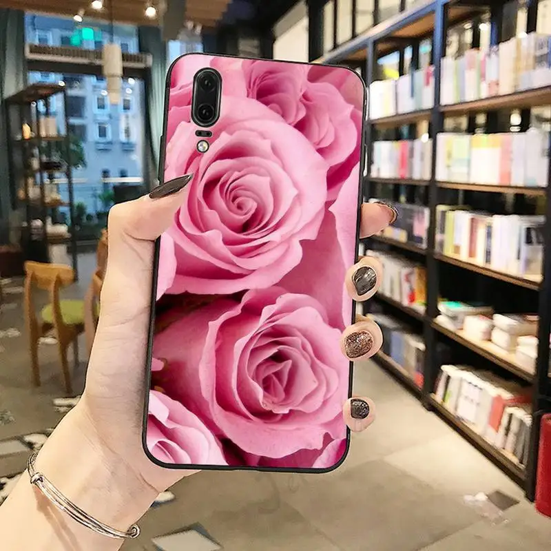 

Colorful Beautiful Roses Phone Case For Huawei honor Mate P 10 20 30 40 Pro 10i 9 10 20 8 x Lite