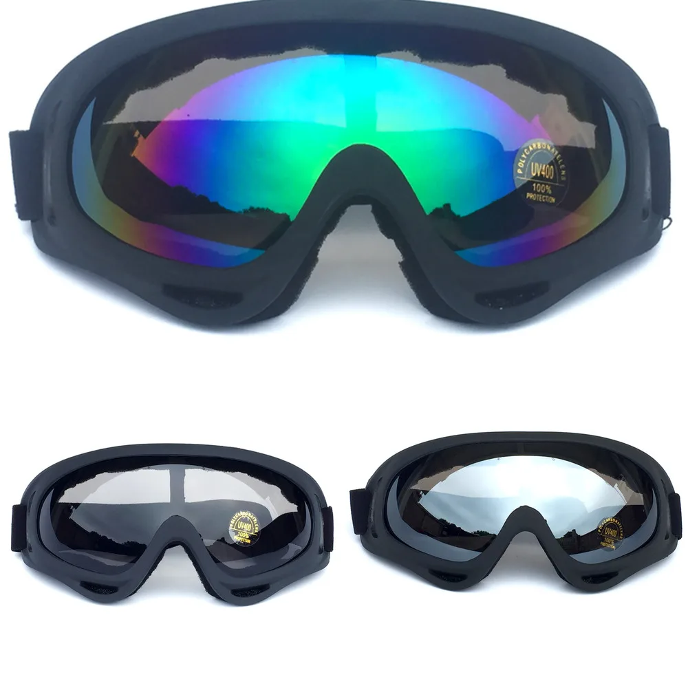 Профессиональные зимние лыжные очки для сноуборда солнцезащитные спортивное